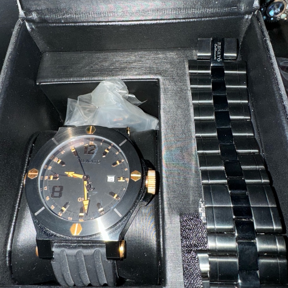 Men’s Renato Collezioni chronograph quartz watch